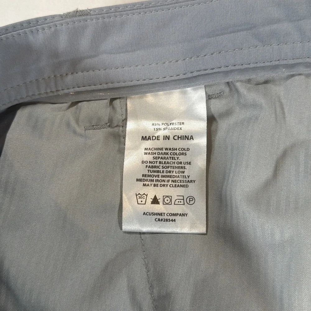 FJ Footjoy Men's Performance Lightweight Golf Shorts 9